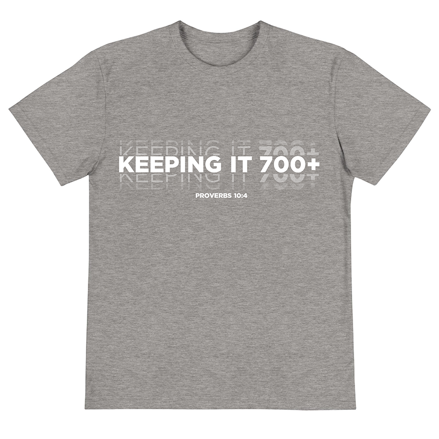 Keeping It 700+ Dark Heather Gray Unisex T-Shirt